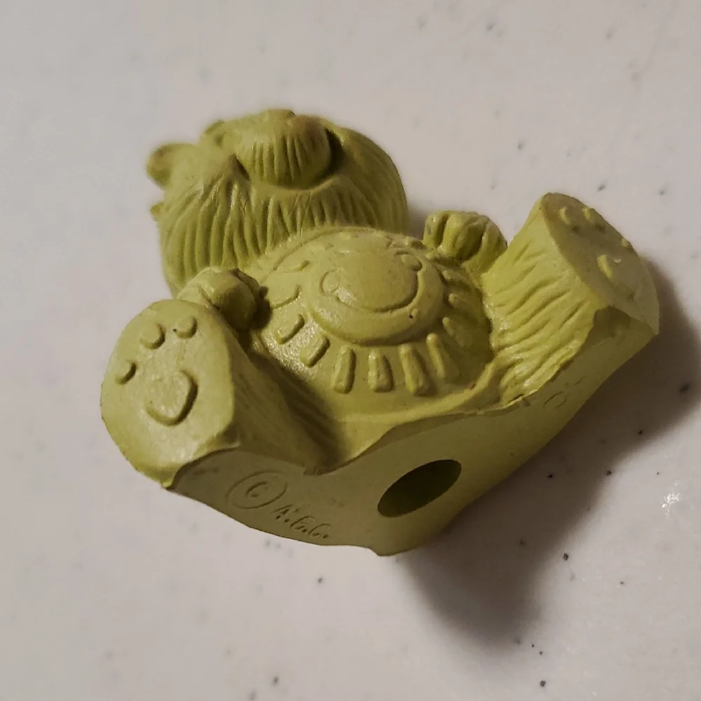 Yellow Sunshine Carebear Pencil Topper